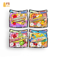 En stock, des milliers de variétés, sachets en Mylar holographiques de 500 mg, 600 mg, 3,5 g, emballage pour bonbons, emballage pour en-cas, sachets de 3,5 g