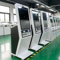 Kiosco de Autoservicio para Pagos OEM ODM con Pantalla Táctil PCAP, Escáner de Código QR, Impresora de Recibos RFID, Reconocimiento Facial, Multi-OS para Aeropuertos