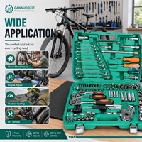 Ensemble d'outils à main multifonctions de haute qualité, 82 pièces, coffret rigide, acier au chrome-vanadium OEM, garantie de 3 ans, clés mixtes pour
