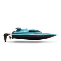 Bote de Carreras RC a Control Remoto de Alta Velocidad 2.4G, Resistente al Agua, 21 km/h, con Baterías Li-po, Listo para Usar