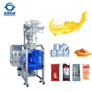 Automatic Multi-function Vertical Liquid Filling Sachet Packaging Machine Shampoo Honey Ketchup Sauce Packing Machine Sause