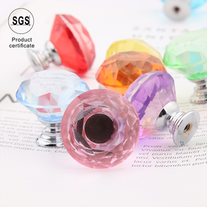 Tốt bán nhựa kim cương tủ quần áo ngăn kéo đồ nội thất xử lý knobs tủ quần áo xử lý cho tủ bếp - Product Image 2