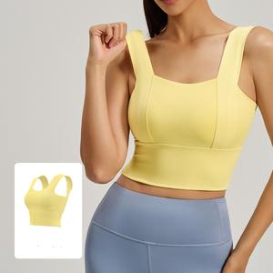 Soutien-gorge de yoga réversible respirant et absorbant les chocs haute résistance, style débardeur, pour femmes, idéal pour le sport et le fitness transfrontalier - Product Image 1