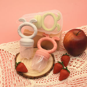 Pochette en silicone souple sans BPA à motif d'animal personnalisé, jouet de dentition pour bébé de 0 à 12 mois. - Product Image 4