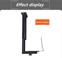 Lebar Disesuaikan Office Mobile Logam Baja Stand Universal Prosesor Cpu Holder Di Bawah Meja Cpu Berdiri