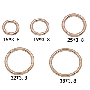 Кольца для ключей из натуральной латуни - Product Image 2