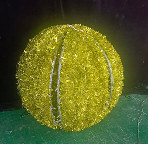 <span class=keywords><strong>Luces</strong></span> Navideñas LED 3D Plegables para Exteriores con Oropel Dorado para Decoración de Calles y Parques - Product Image 2