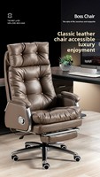 Chaise de bureau de direction moderne de luxe pour entreprise, chaise de PDG, chaise de manager, chaise de bureau exécutive