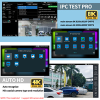 Testeur CCTV Rsrteng IPC-7600CADH Plus, testeur de caméra IP 8K 7 pouces, testeur de câble, testeur de câble réseau WiFi 4K TVI CVI AHD, traceur de câble
