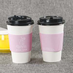 Manchons de tasse à double paroi personnalisés, réutilisables pour café chaud, vin et eau minérale, housses écologiques - Product Image 2