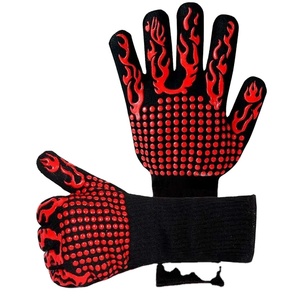 Gants en silicone ignifuges de qualité alimentaire, résistants à la chaleur, pour barbecue, four, gants de sécurité pour les travailleurs, résistants aux coupures, mitaines de four - Product Image 2