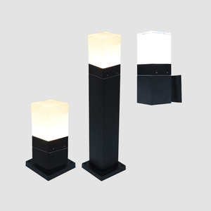 Lampada da parete esterna leggera in alluminio E27 85-265V impermeabile - Product Image 6