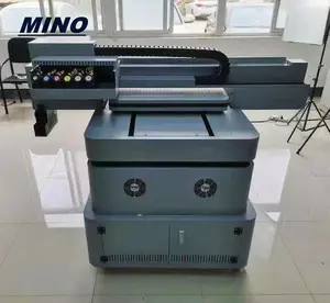 6090 UV Flabted printer with three XP600 heads or three i3200 heads high quality machine