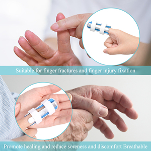 Parmak Kırığı Fiksasyon Ateli, Parmakların Bükülmesini ve Düzeltmesini Korumak ve Düzeltmek İçin Parmak Desteği - Product Image 3