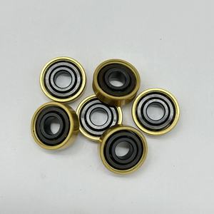 ลูกปืนสเก็ต 608 ชุบทองไทเทเนียมแบบกำหนดเอง ขายดี ลูกปืนเซรามิกไทเทเนียมเต็มรูปแบบ 608 2RS - Product Image 4