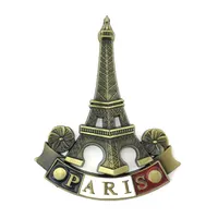 Güzel Paris emaye eyfel kulesi metal buzdolabı mıknatısı