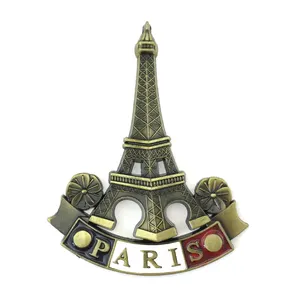 Loverly פריז אמייל מגדל אייפל מתכת מקרר מגנט