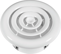 Grille d'aération blanche à économie d'énergie en plastique ABS, fixation murale, pour système de ventilation CVC, garantie 3 ans