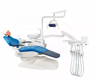 치과 진료소를 위한 공기 압축기 치과 흡입 단위 의자 장비를 가진 전기 휴대용 치과 단위