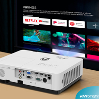 PL1000XA, projecteur VIVIBRIGHT PL1000X 3LCD 4800 lumens ANSI, meilleur mini projecteur, meilleur pour les achats éducatifs