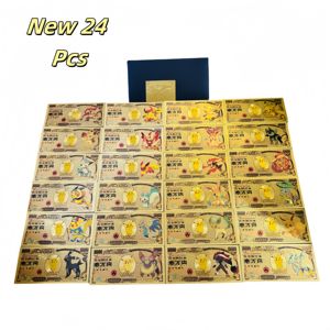 2026 Gran Venta: Billete Japonés PIKA de 24 Modelos Bañado en Oro de 24K para Colección - Product Image 1