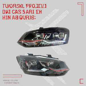 Phare LED blanc de haute qualité pour Volkswagen <span class=keywords><strong>Polo</strong></span> <span class=keywords><strong>2011</strong></span>-2018 12V GTI mise à niveau de la lampe avant nouvelle condition boîte à lumière de tête de voiture - Product Image 3