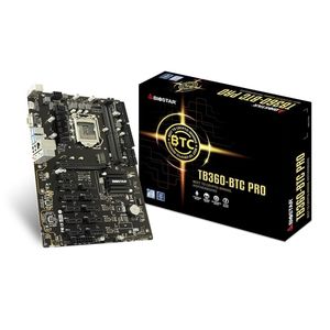 กล่องเดิมเมนบอร์ด TB360-BTC BIOSTAR ใหม่โปรเมนบอร์ด B450 B560 B460M B550M TB250 B250C H110 B150 B150M-HDS เมนบอร์ด1151 - Product Image 1