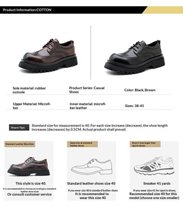 Zapatos Oxford Clásicos Formales con Cordones para Hombre, Color Marrón, Transpirables, con Suela de Goma Antideslizante, para Todas las Temporadas, Oficina y Carrera - Product Image 6