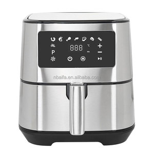 Aifa, superventas, <span class=keywords><strong>precio</strong></span> de fábrica, Mini <span class=keywords><strong>freidora</strong></span> eléctrica, 8L, <span class=keywords><strong>freidora</strong></span> de <span class=keywords><strong>aire</strong></span> de acero inoxidable, parrilla, cestas dobles con alta <span class=keywords><strong>calidad</strong></span> - Product Image 4