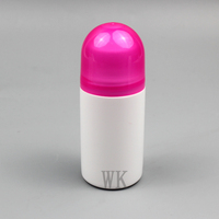 Flacon à bille vide en plastique de 50 ml, 60 ml, 90 ml avec double sécurité enfant pour sérum de soin de la peau – Fabrication sur mesure depuis 40 ans