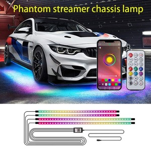 Lampe LED dynamique colorée <span class=keywords><strong>pour</strong></span> voiture, la plus vendue, avec application <span class=keywords><strong>pour</strong></span> effet de cheval au galop, bande lumineuse décorative sous châssis éblouissante - Product Image 1