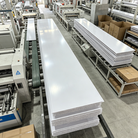 Panneau de plafond en PVC perforé moderne, personnalisable, imperméable et ignifuge, facile à installer, pour l'intérieur de la maison, garantie 5 ans