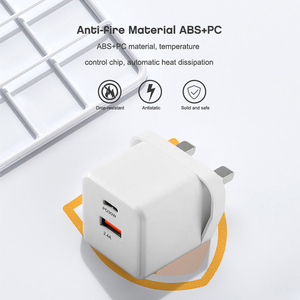 <span class=keywords><strong>Adaptateur</strong></span> <span class=keywords><strong>secteur</strong></span> Gan 30w chargeur mural <span class=keywords><strong>Usb</strong></span> pour téléphone Pd Type <span class=keywords><strong>C</strong></span> chargeur de téléphone portable - Product Image 3