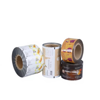Film en rouleau BOPP CPP VFFS recyclable de qualité alimentaire, film graphique personnalisé à scellage étanche pour l'emballage de granola d'avoine et d'aliments secs pour le petit-déjeuner