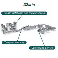 Línea de Formación de Barras de Cereal Totalmente Automática, Máquina de Producción de Barras de Granola Controlada por PLC para Barras Nutritivas