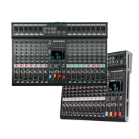 Consola Mezcladora de Audio Profesional Accuracy Pro Audio ST2160 de 16 Canales para DJ y Club