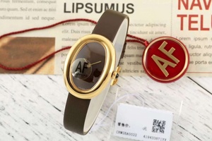Luxury Super Quality Women's Waterproof AFFactory Swiss Quartz Gold New Beautiful Women Bathtub <b>Watch</b> - Product Image 5