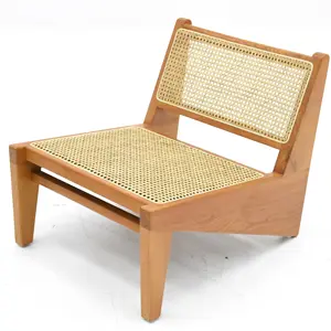 Лидер продаж в скандинавском стиле, оптовая продажа, гостиничный деревянный стул из ротанга для отдыха, гостиной, столовой, мебель