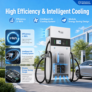 TELD Nueva Estación de Carga Rápida CC Comercial de 120kW-160kW 400V para Vehículos Eléctricos - Product Image 3