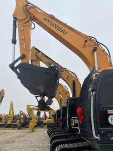 Excavatrice Hyundai 220LC-9S d'occasion, 22 tonnes, d'origine coréenne, avec moteur, pompe, garantie 1 an, équipement de construction - Product Image 5