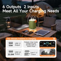 Échantillon Gratuit : Batterie Externe AC 50000 mAh/60000 mAh, Batterie de Secours 45W/100W, Power Bank 100000 mAh