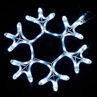 Ip65 extérieur Diwali décorations de mariage de pâques rue ange 2D hiver flocon de neige noël Led motif lumières