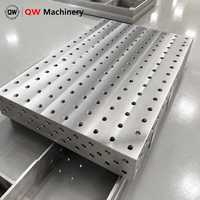 Table de soudage en fonte 3D, plateforme de fixation industrielle modulaire flexible nitrurée