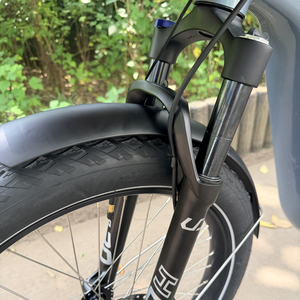 Bicicleta Eléctrica Geobyke C3 con Llantas de 24" y 3.0", 55 km de Autonomía, Cuadro de Aluminio, <span class=keywords><strong>Desviador</strong></span> de 7 Velocidades, Freno Hidráulico, Motor sin Escobillas, Batería de Litio de 48V 15AH - Product Image 4