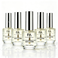 Vente en gros de vernis à ongles à séchage rapide 15 ml, base de vernis à ongles renforçante, finition lisse, base de vernis à ongles DIY, soin des ongles professionnel