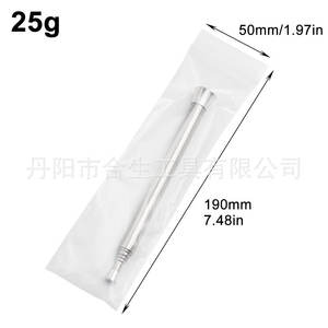 Allume-feu en acier inoxydable Mr Drill, tube télescopique de 122 mm, pour usage en camping en plein air - Product Image 2