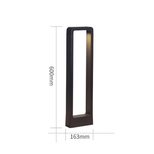 Excellente décoration de jardin en métal antirouille moderne à LED classée IP65 éclairage de pelouse étanche pour l'extérieur - Product Image 3