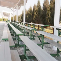 Vente directe d'usine stade sièges en plastique stade de Football chaise de gradin en aluminium sport public siège de stade classé