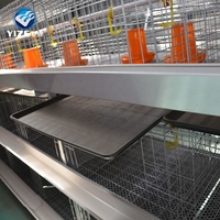 Grillage pour poulailler / Poulailler pour poules pondeuses / Poulailler en plastique