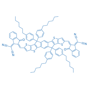 Materia Prima Aceptora de Baja Frecuencia <span class=keywords><strong>ITIC</strong></span> PM128 de Alta Pureza CAS 1664293-06-4 para Celdas Solares de Polímero - Product Image 1